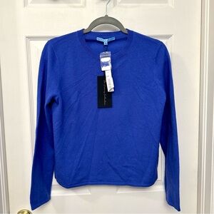 Antonio Melani Crew Neck 100% Cashmere Sweater, NWT, size: M